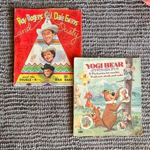 Vintage Children’s Activity books